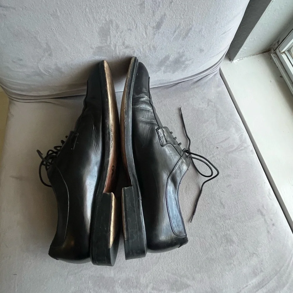 Cole Haan apron oxfords black men's size 10 M‎